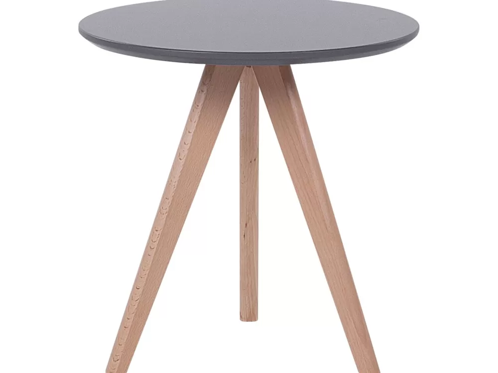 Beliani Divano Moderno con Pouf - Set 3 Pezzi in Tessuto Grigio, Design Vegas 

（：，，