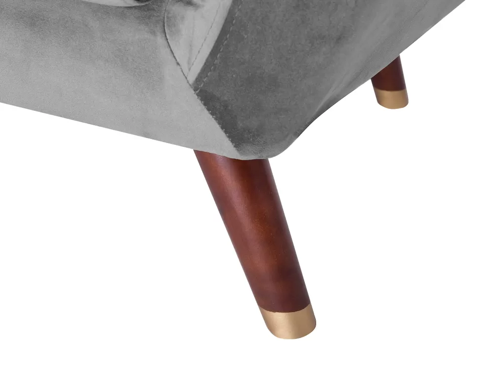 Elegante Divano Componibile Bodo in Velluto Grigio Chiaro - Beliani Design per il Tuo Salotto Moderno