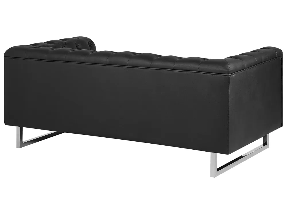 Promozione Flash Imperdibile! Set Divano Vissland in Nero - Acquista Online con Sconto Esclusivo su Beliani