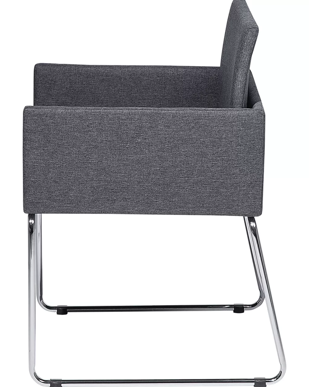 Promozione Beliani: Coppia di Poltrone Modello Gomez in Tessuto Grigio Scuro