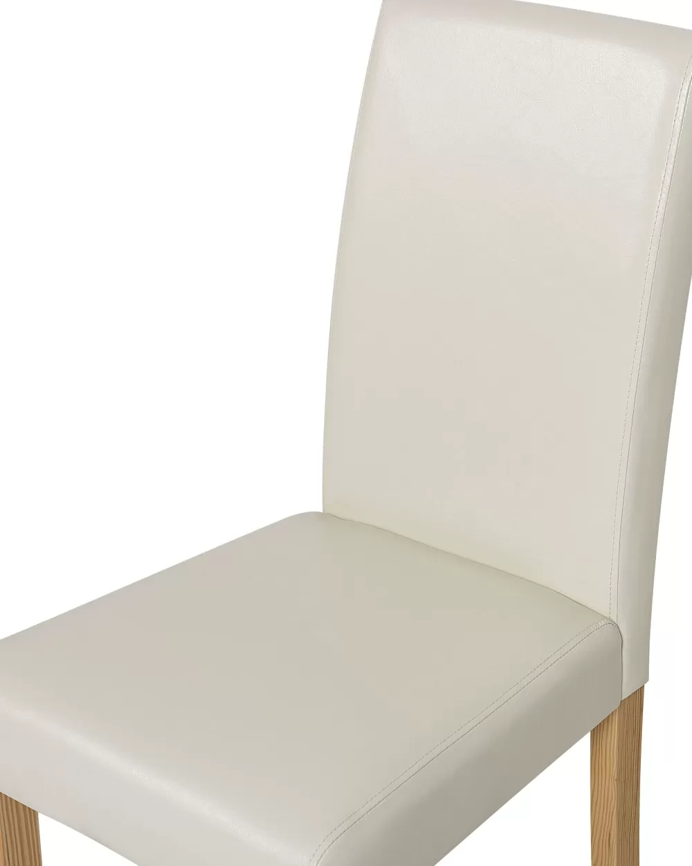 Hot Beliani Tuoli Keinonahka Beige 2 Kpl Broadway
