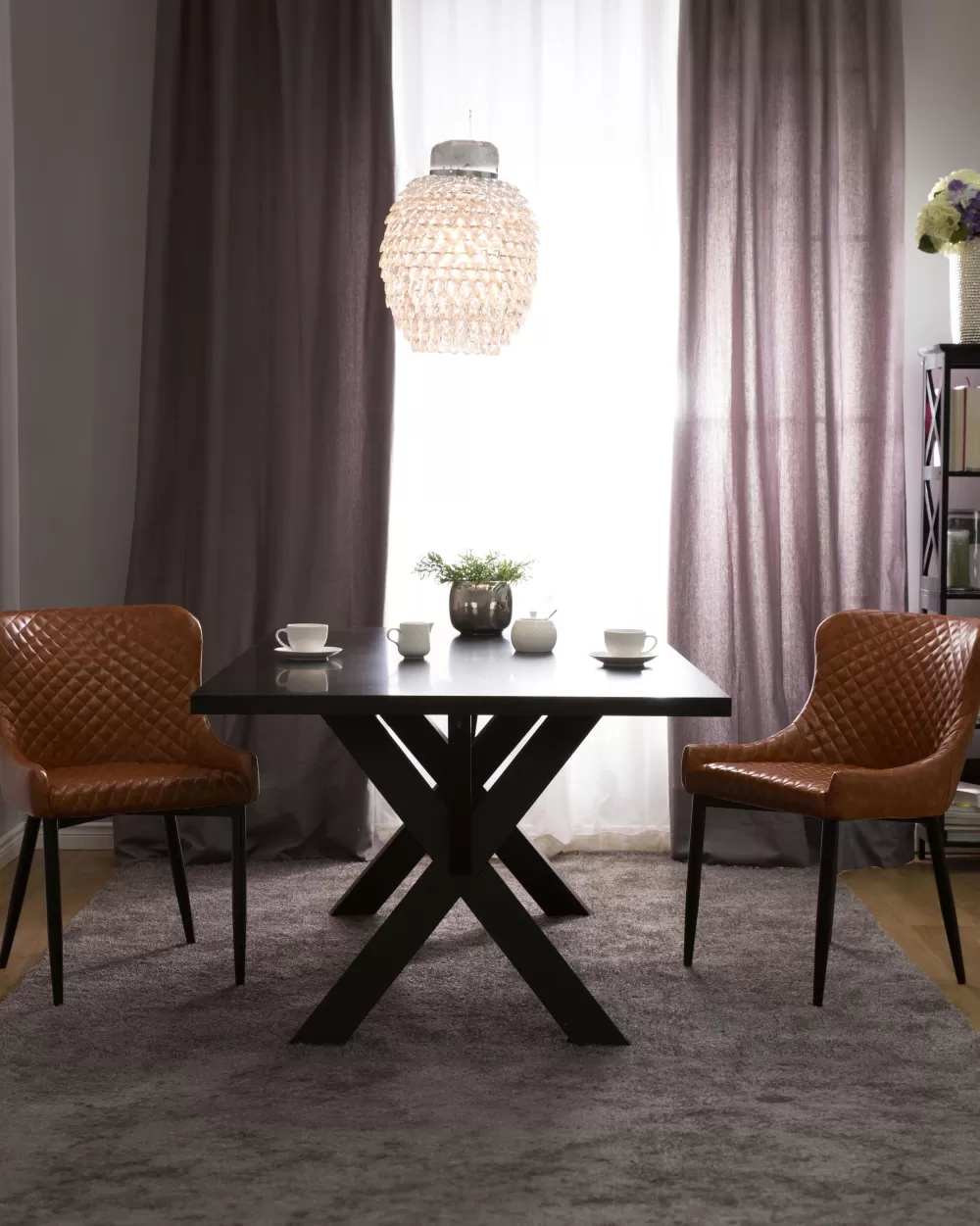 Beliani: Sedie Moderne in Ecopelle Color Oro, Coppia di Poltrone Solano con Design Elegante