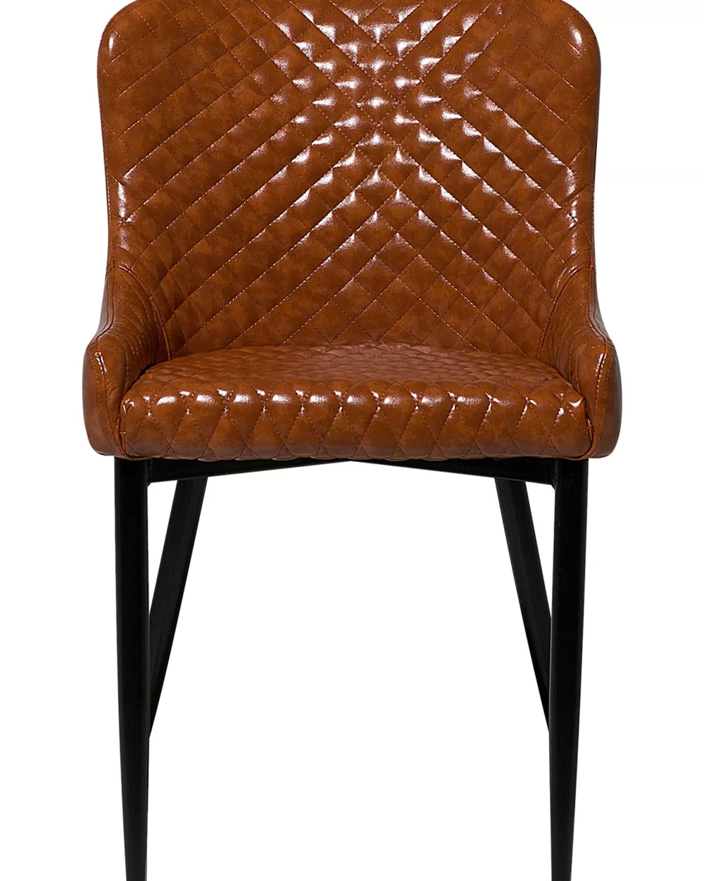 Beliani: Sedie Moderne in Ecopelle Color Oro, Coppia di Poltrone Solano con Design Elegante