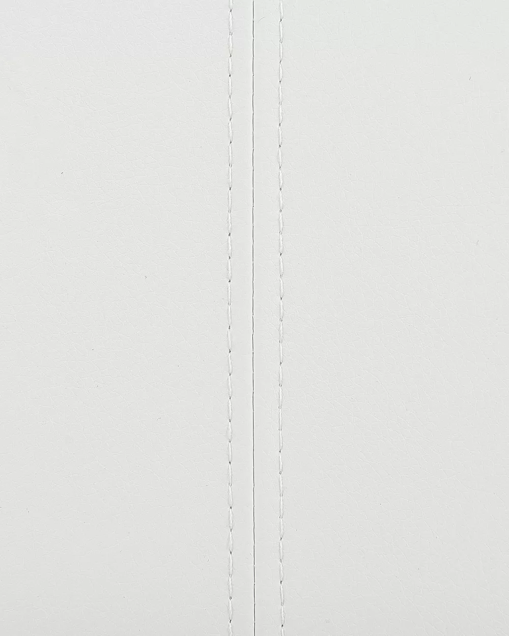 Beliani - Coppia da 2 Sedie Moderne in Pelle Sintetica Bianca, Design Accogliente - Collezione Greedin
