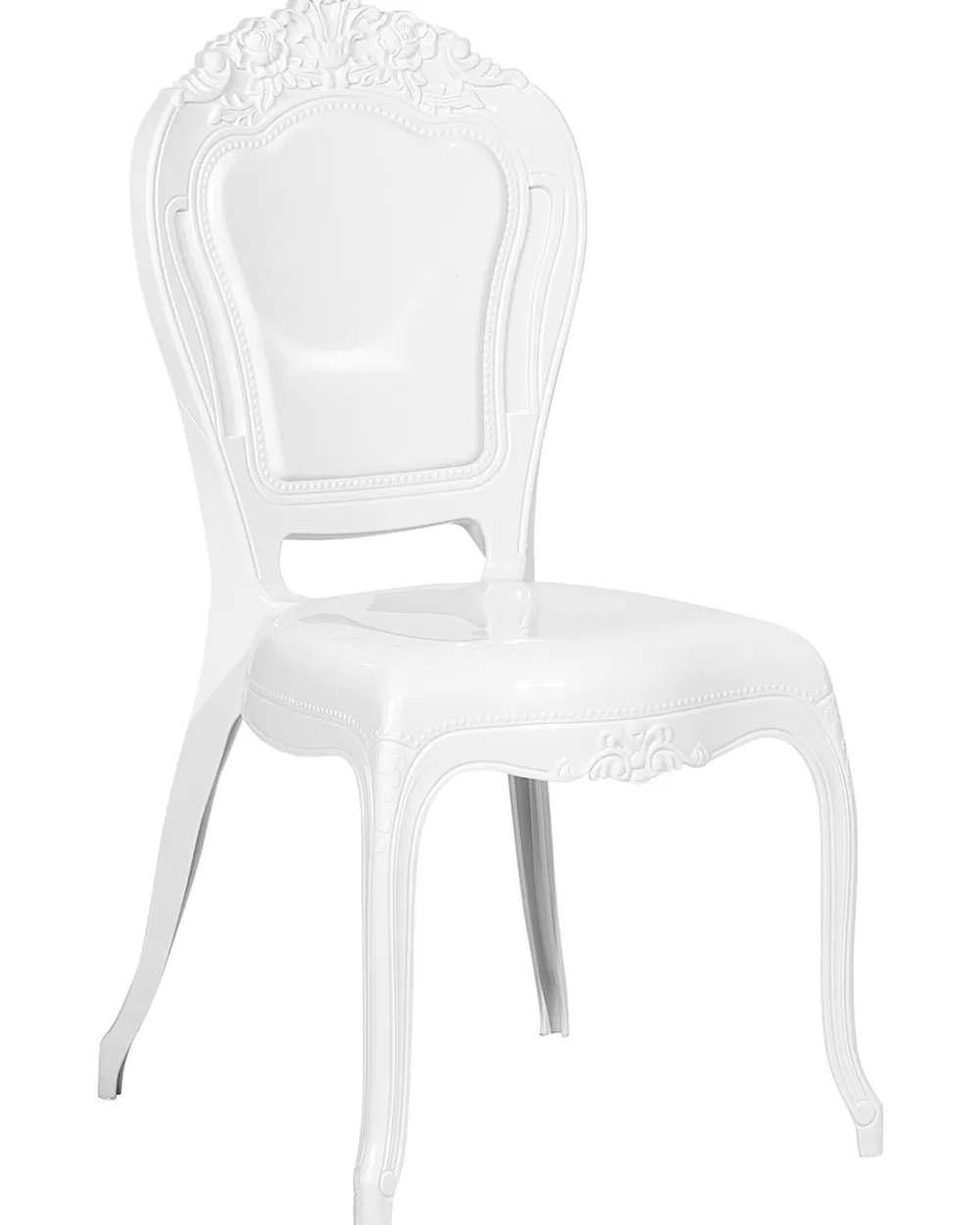 Set di 2 Sedie Vermont Bianche in Plastica Rigenerata - Design Contemporaneo Beliani