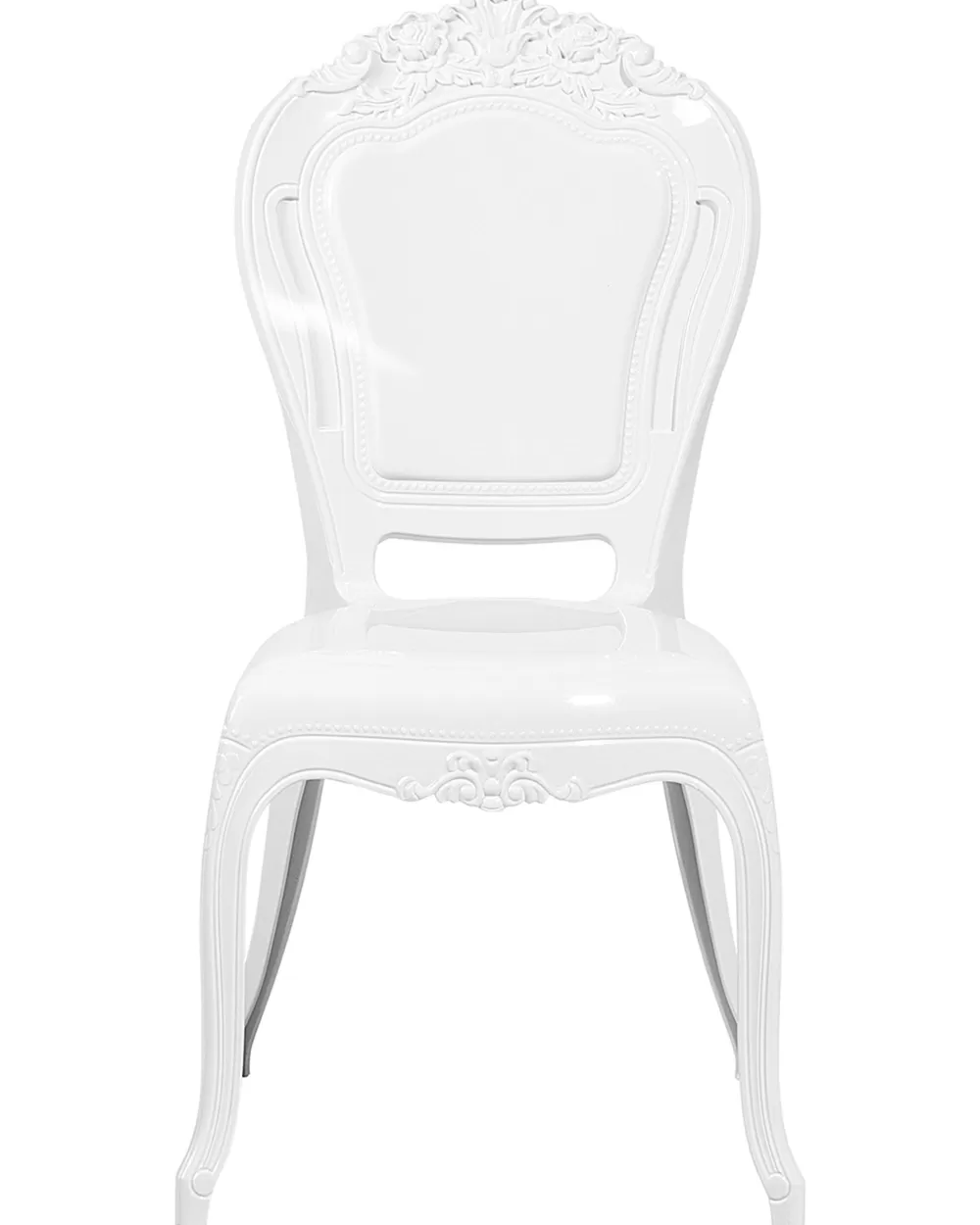 Set di 2 Sedie Vermont Bianche in Plastica Rigenerata - Design Contemporaneo Beliani