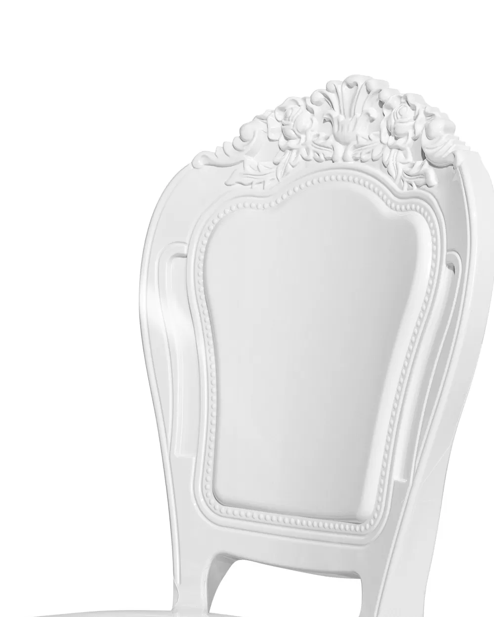 Set di 2 Sedie Vermont Bianche in Plastica Rigenerata - Design Contemporaneo Beliani