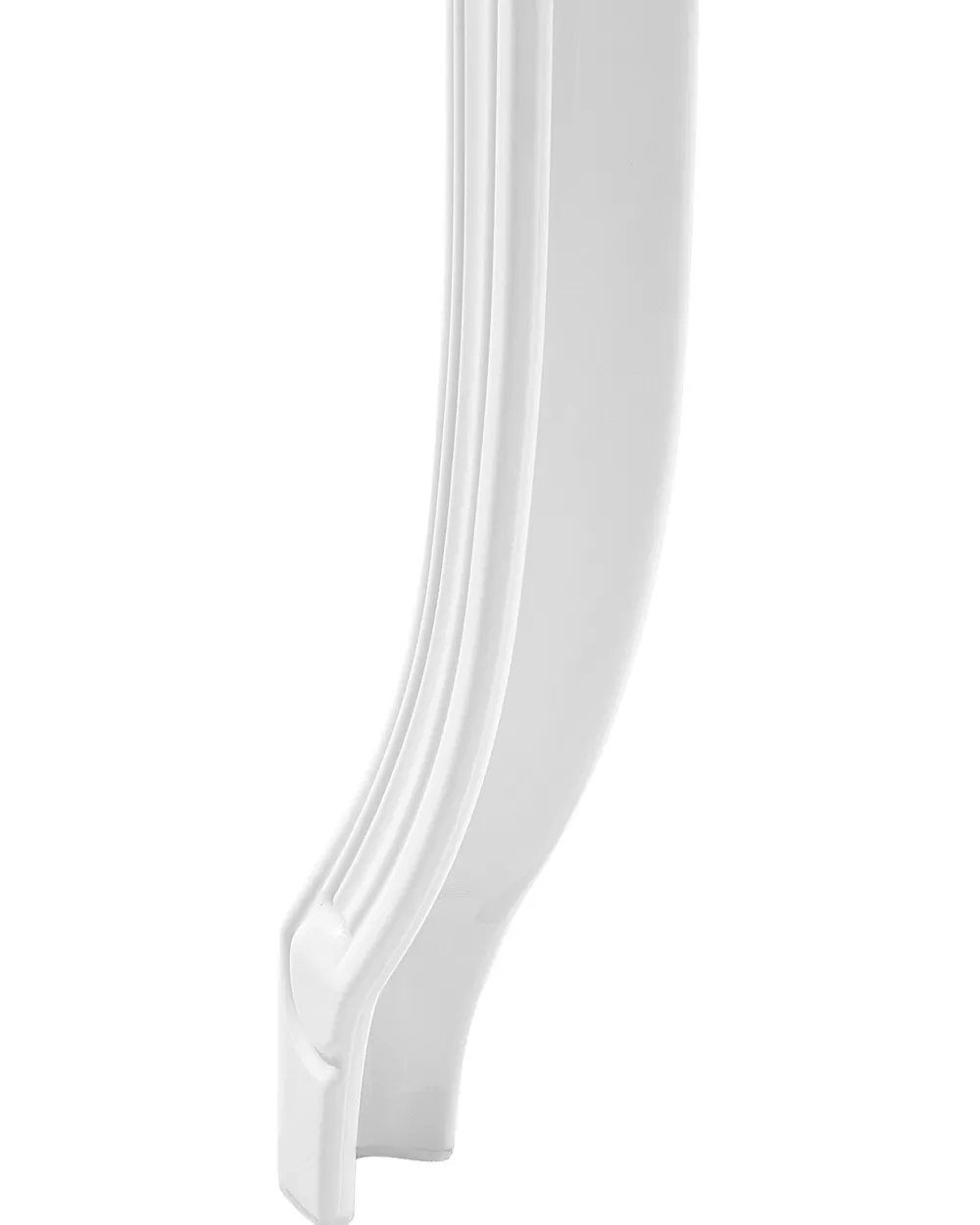 Set di 2 Sedie Vermont Bianche in Plastica Rigenerata - Design Contemporaneo Beliani