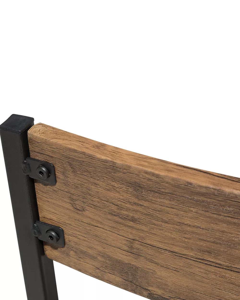 Beliani Set 6 Sedie in Legno Laccato Nero - Design Moderno Laredo, Imbottitura Morbida e Struttura Resistente