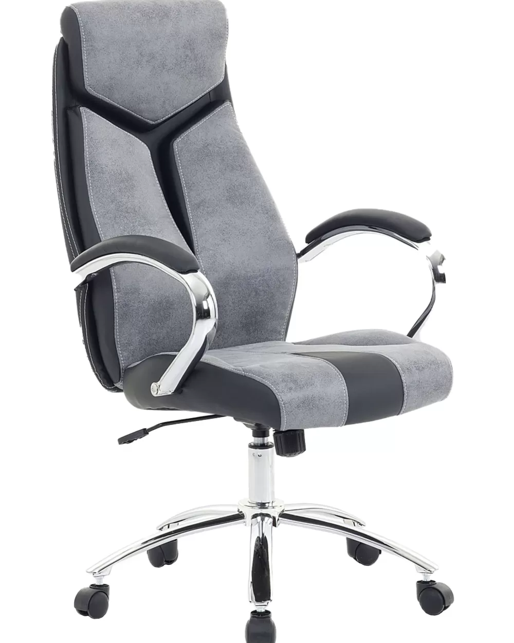 Elegante Sedia Design Beliani in Tonalità Grigio Formula - Comfort Moderno per il Tuo Spazio Abitativo