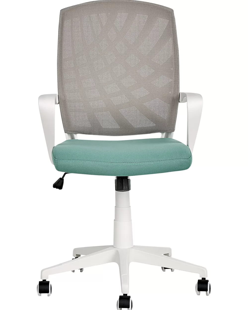 Beliani Sedia Moderna in Tessuto Grigio e Blu Bonny - Design Accattivante per Interni