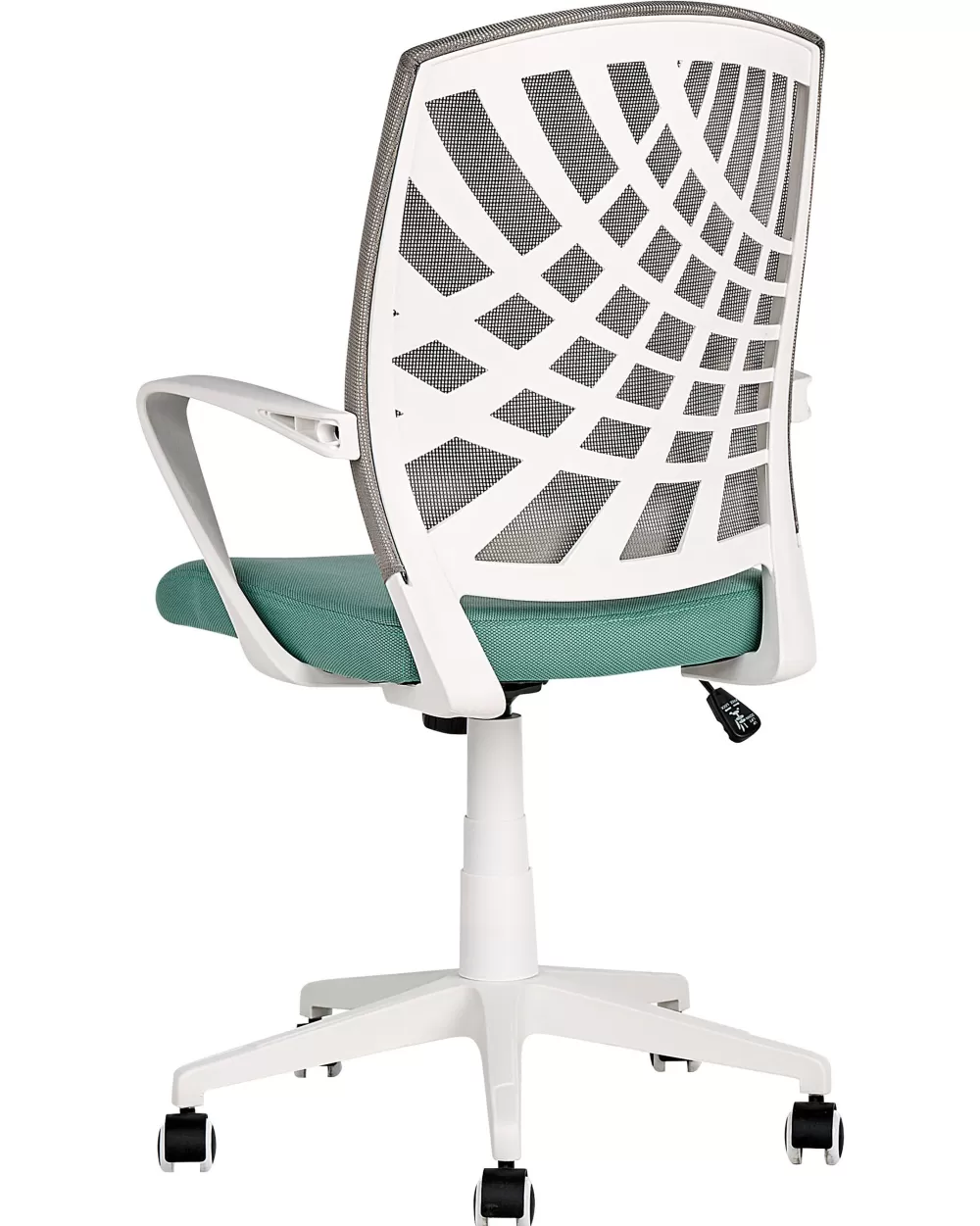 Beliani Sedia Moderna in Tessuto Grigio e Blu Bonny - Design Accattivante per Interni