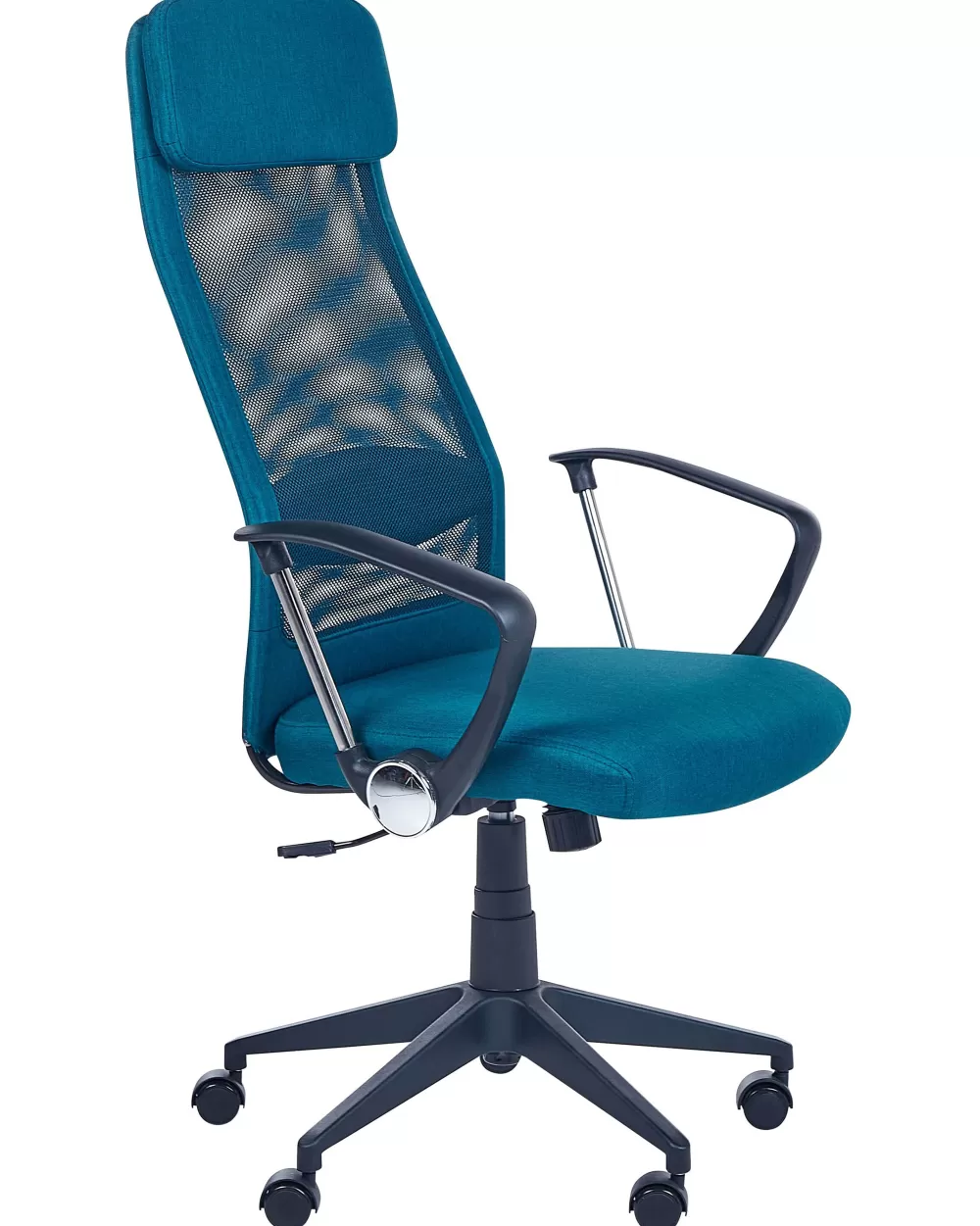 Promozione Beliani: Sedia Pioniera in Tessuto Elegante - Blu Notte Intenso