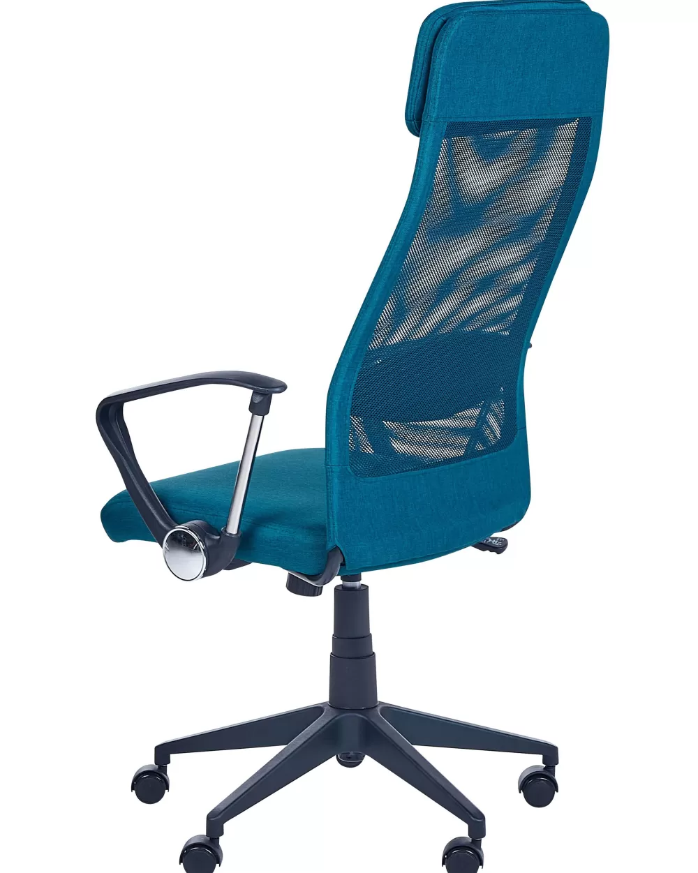 Promozione Beliani: Sedia Pioniera in Tessuto Elegante - Blu Notte Intenso