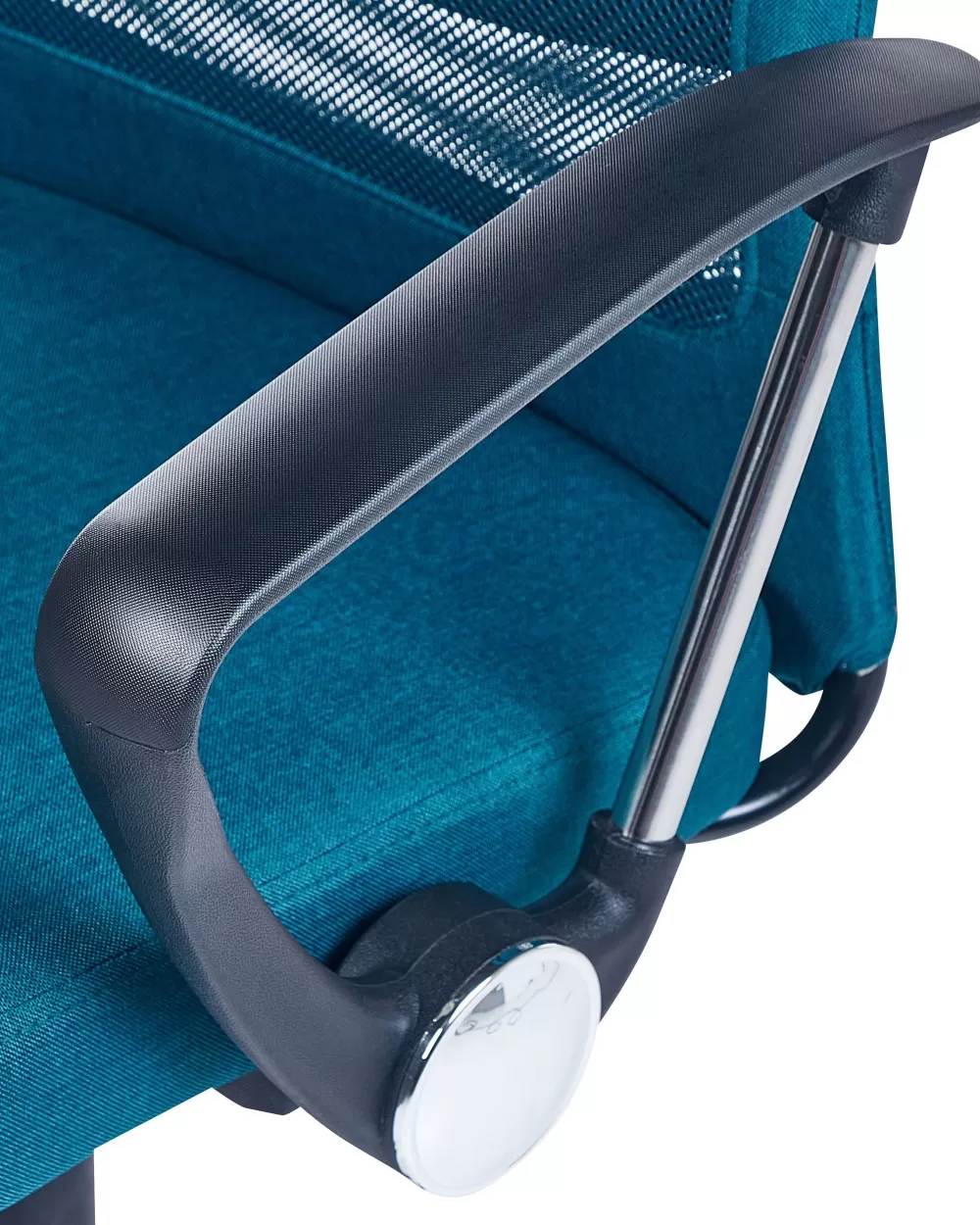 Promozione Beliani: Sedia Pioniera in Tessuto Elegante - Blu Notte Intenso