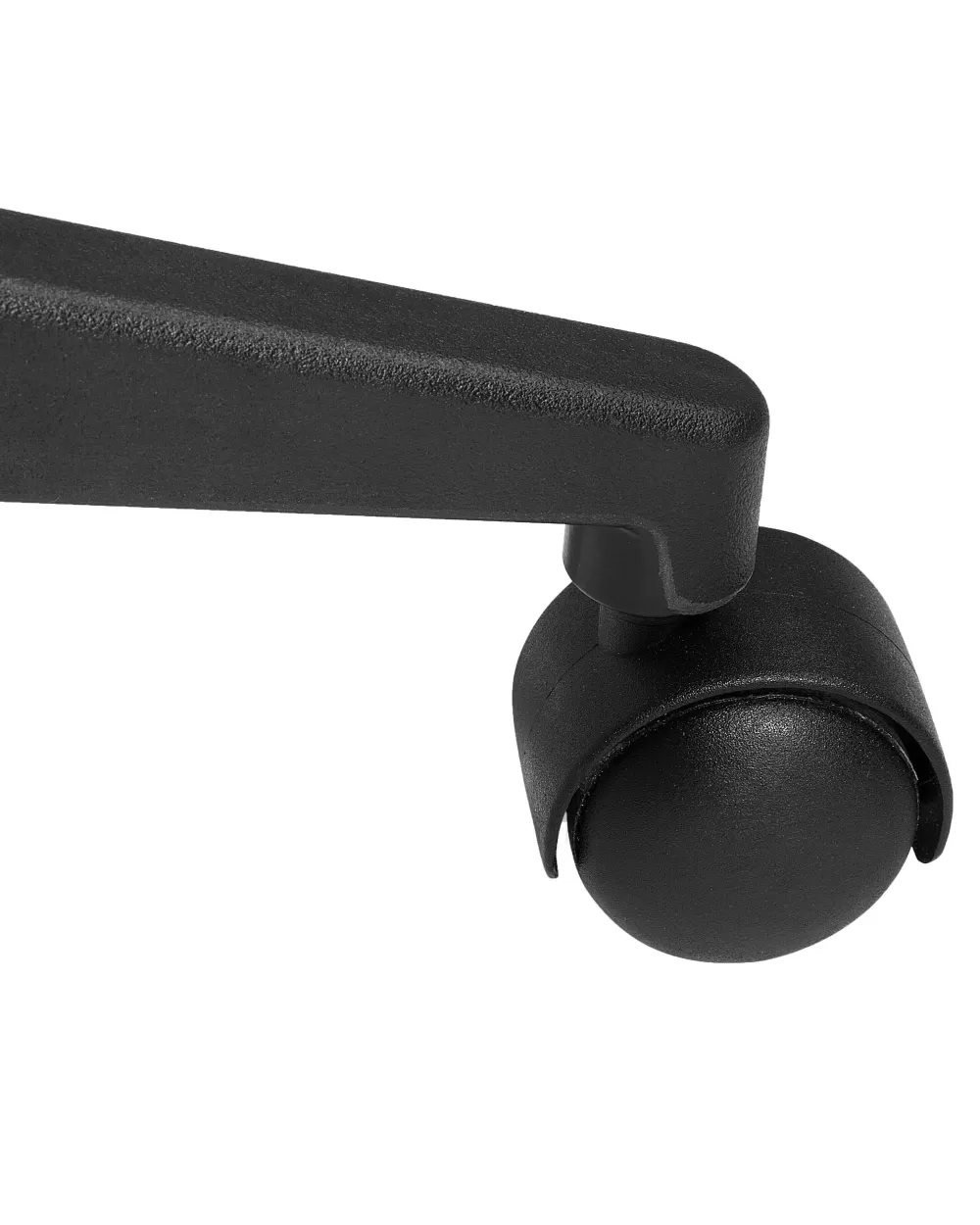 Beliani Sedia Imbottita in Tessuto Morbido - Design Elegante Grigio Chiaro e Nero, Confortevole per il Tuo Relax