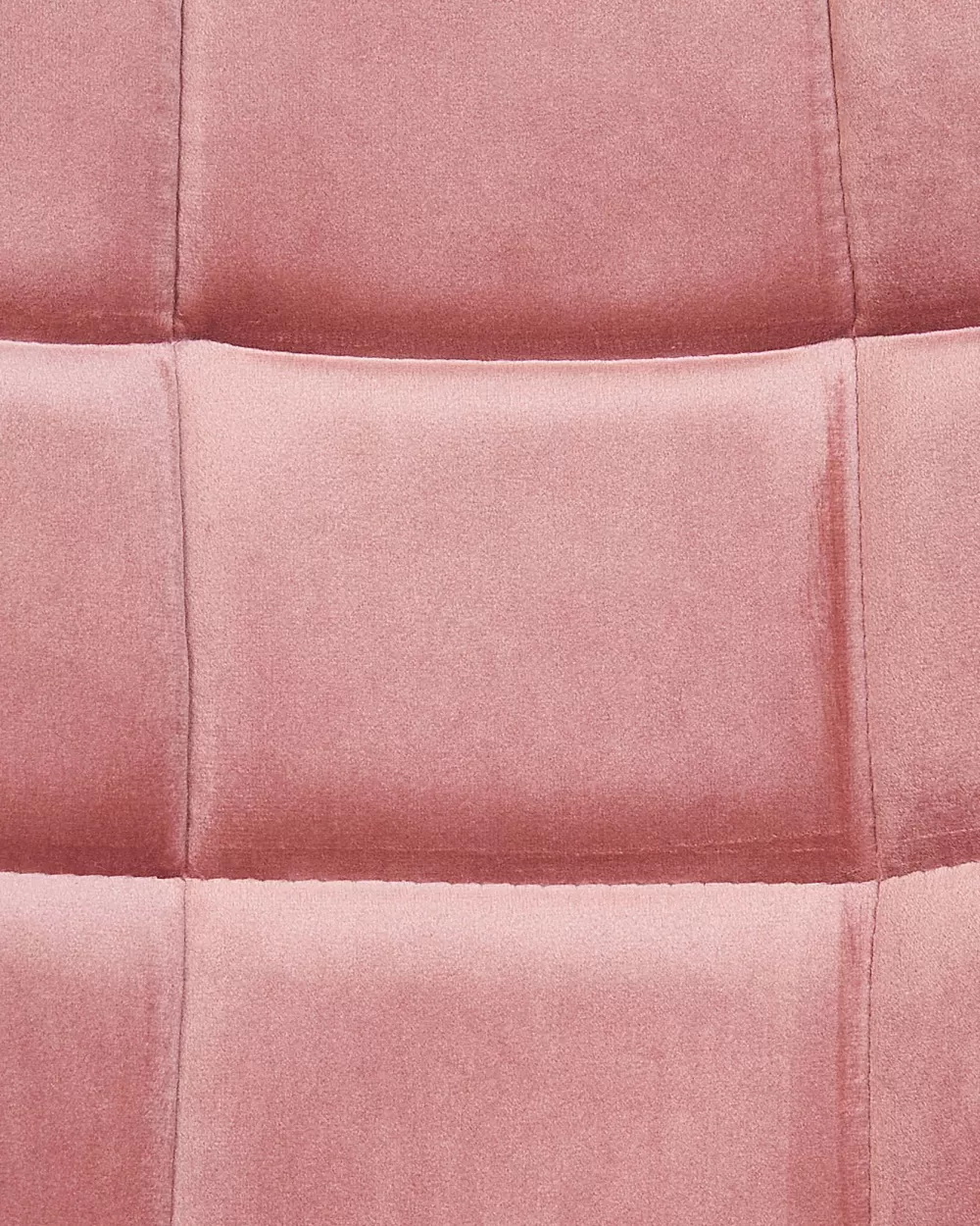 Beliani Poltrona Labelle in Velluto Rosa Chiaro - Design Moderno e Confortevole per Soggiorno