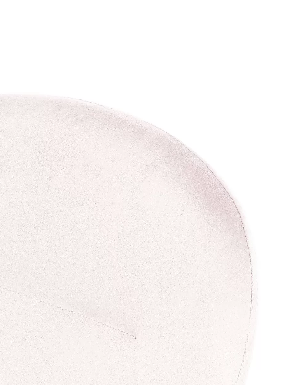Poltrona Beliani Priddy in Velluto Morbido - Design Moderno con Rivestimento Rosa Pastello, Ideale per Arredamenti Eleganti e Confortevoli