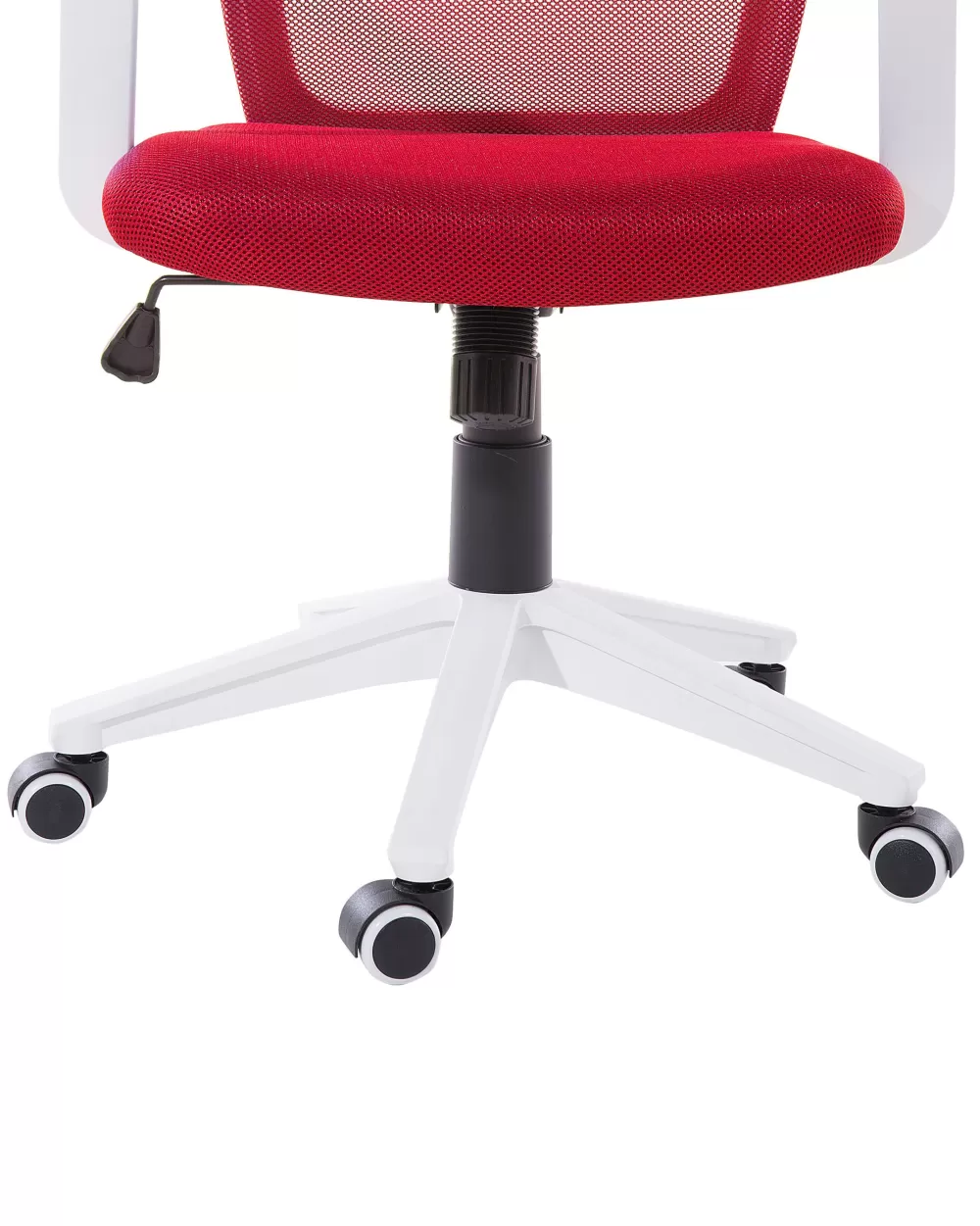 Poltroncina Rete per Bambini con Design a Rilievo in Rosso Intenso - Beliani Collection