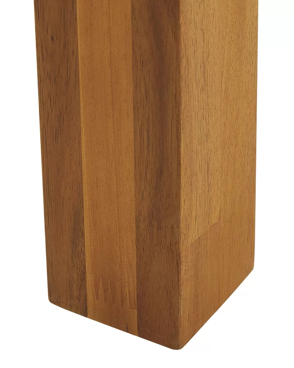 Beliani Set da 4 Sedie Giardino in Legno Acacia Naturale - Design Moderno e Confortevole per Esterni, Collezione Livorno