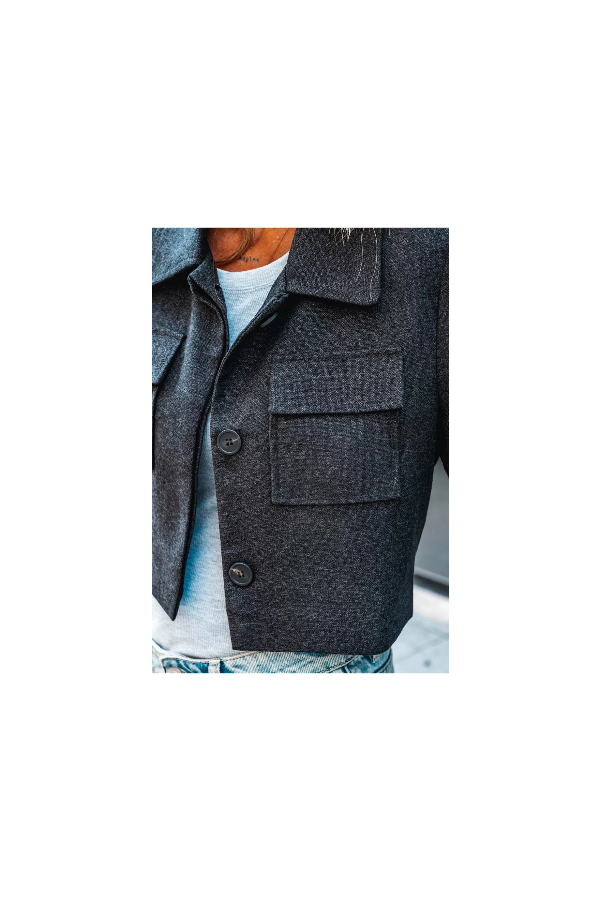 Giubbotto Invernale Fany Mod. Grigio Antivento - Cappotti & Giacche da Uomo