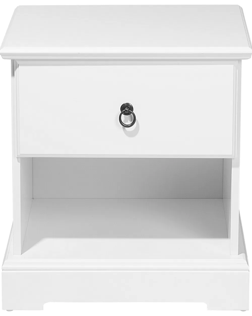 Scrivania Multifunzione Beliani Yopoytà con Scaffale Integrato e Contenitore Gilbert – Design Moderno in Bianco per Ambienti Funzionali