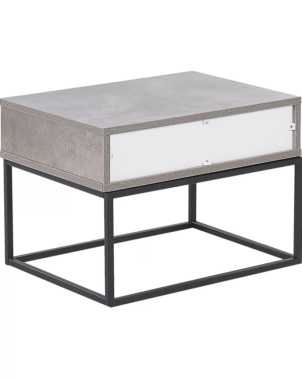 Scatola Organizer Moderna Beliani Modello Yopoyta - Grigio Chiaro Opaco, Design Compatto Cairo per Oggetti Personali