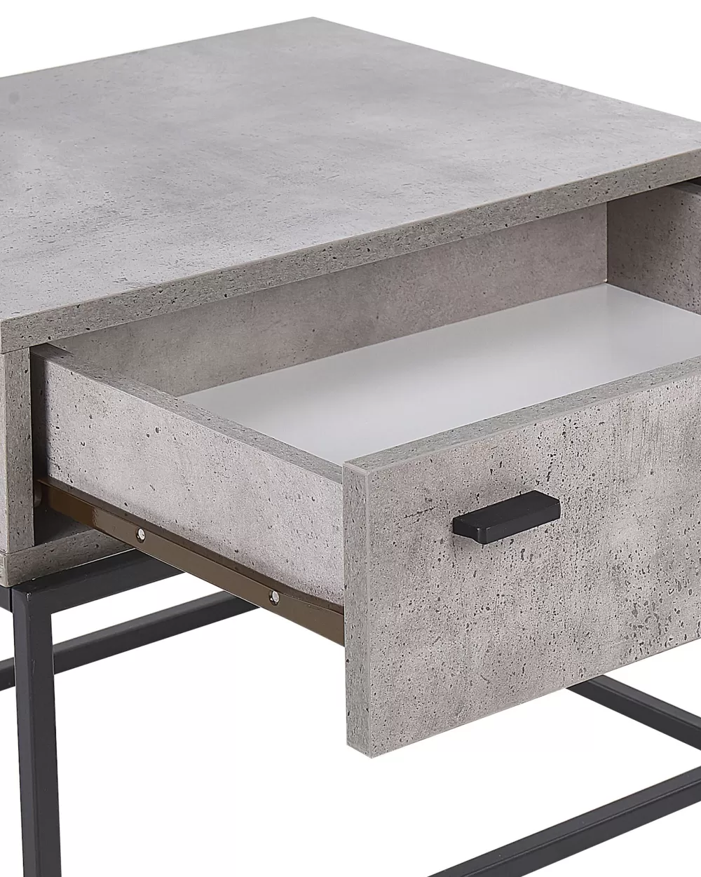 Scatola Organizer Moderna Beliani Modello Yopoyta - Grigio Chiaro Opaco, Design Compatto Cairo per Oggetti Personali