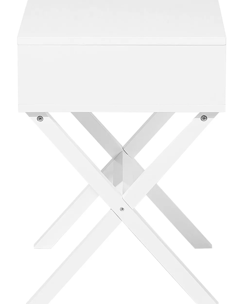 Monroe - Scatola Portaoggetti Elegante in Bianco, Design Moderno per Camera da Letto, Beliani